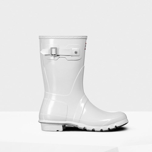 Hunter Original Gloss Short Rain Boots For Womens - NZ J6248